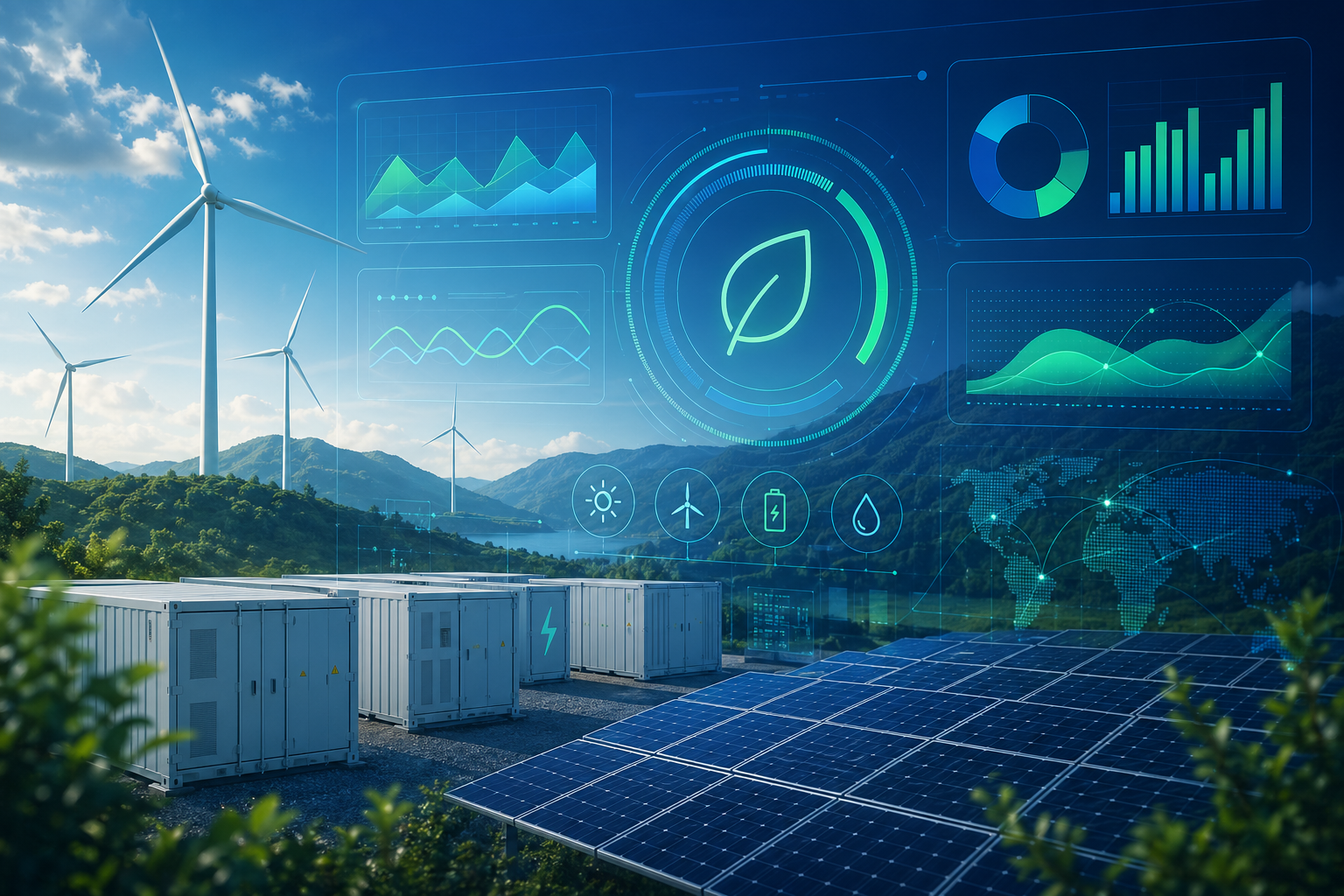 Renewable Plants (Wind + Solar + Storage)
