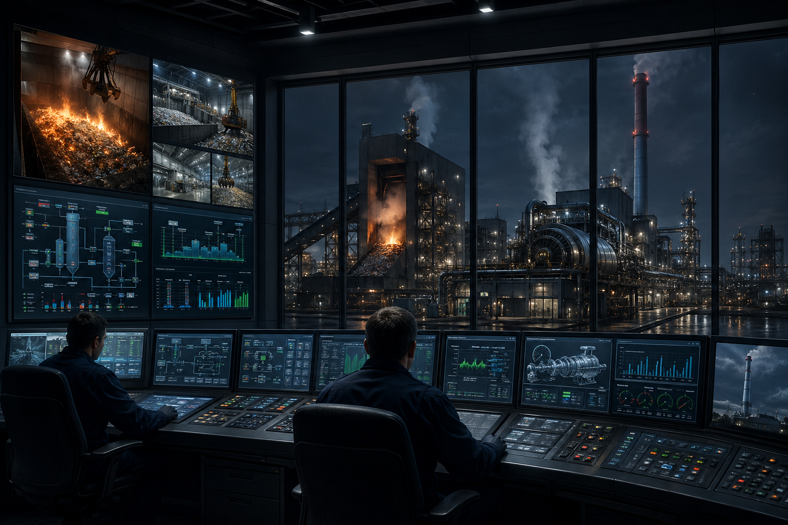 Waste-to-Energy Plant SCADA