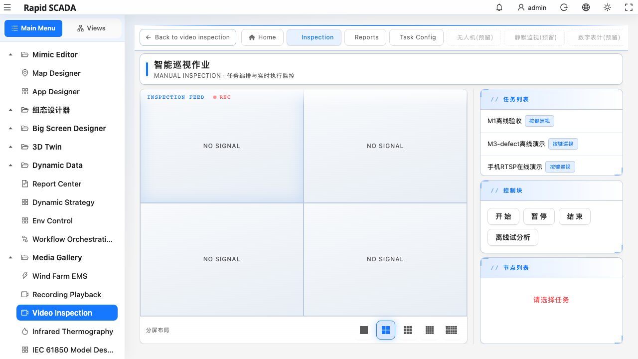 Video Streaming · Archive · Vision Analytics